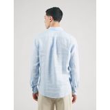 OLYMP - Lichtblauw Overhemd - Regular Fit - Poplin - Lange Mouwen