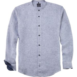 OLYMP - Overhemd - Royal Blauw - Poplin - Regular Fit
