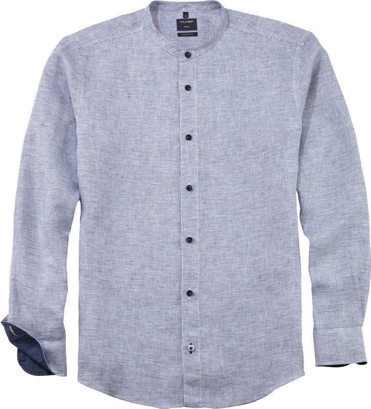 OLYMP - Overhemd - Royal Blauw - Poplin - Regular Fit
