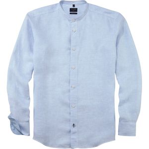 OLYMP - Heren Overhemd - Lichtblauw - Poplin - Regular Fit