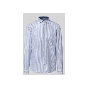 OLYMP - Overhemd - Royal Blauw - Poplin - Lange Mouwen - Regular Fit