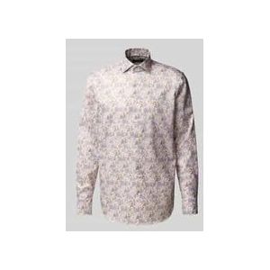 OLYMP SIGNATURE Overhemd beige, Bedrukt