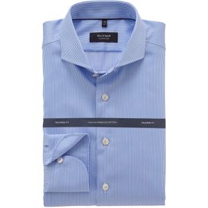 OLYMP SIGNATURE Overhemd, tailored fit, SIGNATURE Cutaway, Bleu