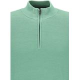 OLYMP - Schipperstrui - Smaragd Groen - Katoen - Korte Rits