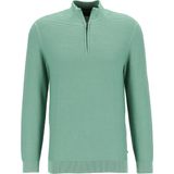 OLYMP - Schipperstrui - Smaragd Groen - Katoen - Korte Rits