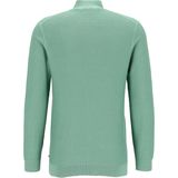 OLYMP - Schipperstrui - Smaragd Groen - Katoen - Korte Rits