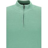 OLYMP - Schipperstrui - Smaragd Groen - Katoen - Korte Rits