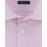 OLYMP 24/7 Modern Fit Overhemd - Twill - Roze - Strijkvriendelijk