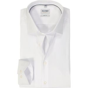 Olymp - Overhemd - Wit - Katoen - Slim Fit