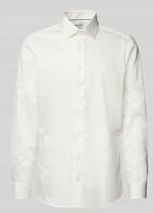 OLYMP - Heren Overhemd - Lichtbeige - Satijnbinding - Body Fit