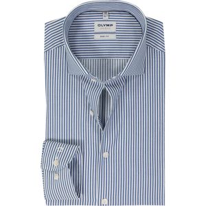 OLYMP - Heren Overhemd - Royal Blauw - Poplin - Body Fit