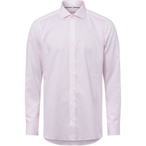 OLYMP - Level 5 - Overhemd - Roze Gestreept - Strijkvriendelijk - Boordmaat 42