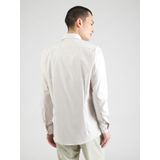 OLYMP - Overhemd - Beige - Katoen - Kent Kraag - Lange Mouwen