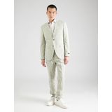 OLYMP - Overhemd - Beige - Katoen - Kent Kraag - Lange Mouwen