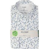 OLYMP - Overhemd - Wit - Jersey - Body Fit