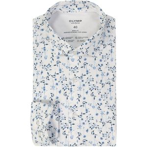 OLYMP - Overhemd - Wit - Jersey - Body Fit