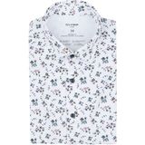 OLYMP - Luxor Overhemd 24/Seven - Wit - Katoen en Stretch