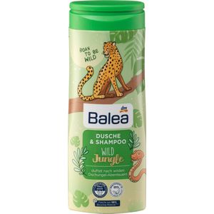 Balea Douche & Shampoo Kids Wild Jungle, 300 ml