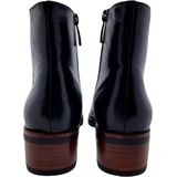 Everybody - Enkellaarzen - Zwart - Leer