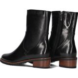 EVERYBODY Bee Enkellaarsjes - Enkelboots met rits - Dames - Zwart - Maat 38,5