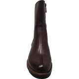 Everybody - Enkellaarsjes - Donkerbruin - Leer - Blokhak