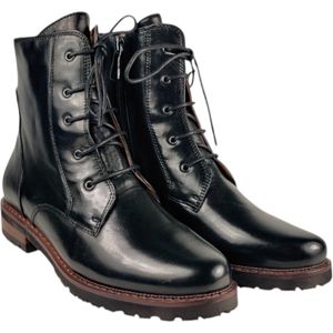 EVERYBODY Nastro Enkellaarsjes Dames - Zwart