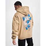Mister Tee - Le Papillon Heavy - Hoody - Effen Beige - Oversized