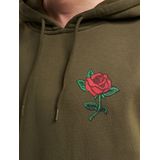 Mister Tee - Rose Hoodie trui - Olijfgroen