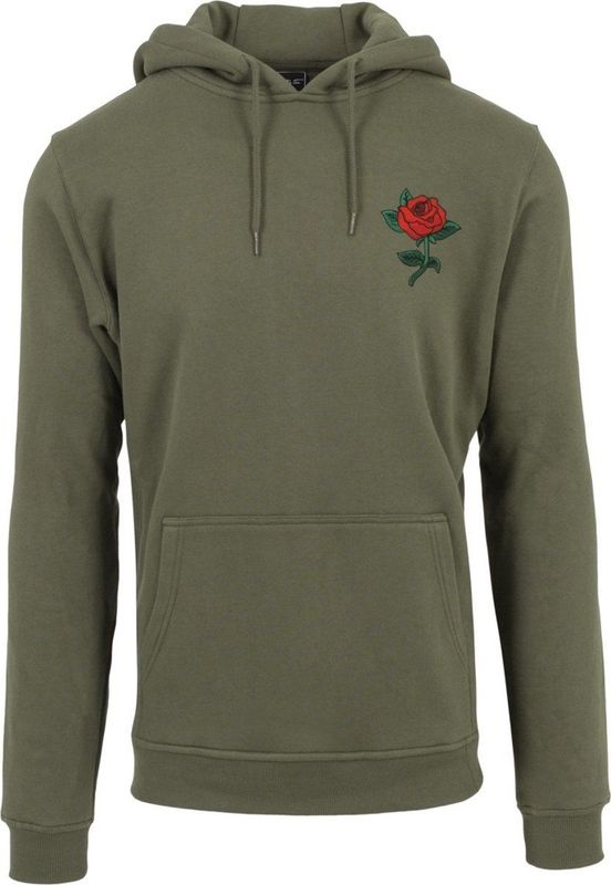 Mister Tee - Rose Hoodie trui - Olijfgroen