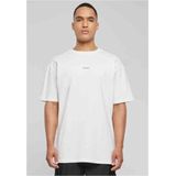 Merchcode - Love Heavy Oversized Heren T-shirt Wit
