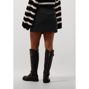 EDITED Peggy Skirt Dames - Korte rok - Donkergrijs - Maat 34