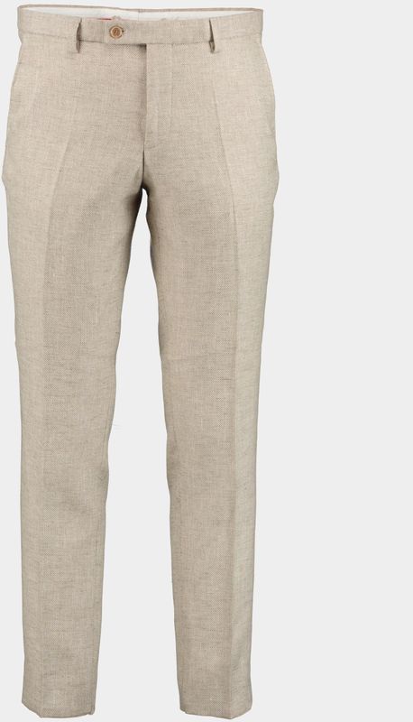 Club of Gents Pantalon Mix & Match Beige - Slim Fit