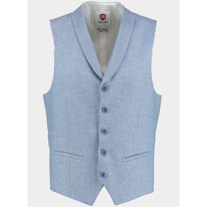 Club of Gents Gilet Mix & Match - Blauw - Weste/Waistcoat
