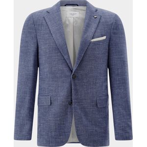Carl Gross - 20.080J1 - Colbert - Blauw - 67% Polyester, 25% Katoen, 8% Polyamide