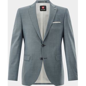Club of Gents - CG Caden-N - Colbert - Blauw - Mix van Polyester, Wol en Elastaan