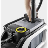Kärcher SE 3-18 Compact Tapijtreiniger - Sproei-extractie - 18 V accu-aangedreven - Excl. accu en lader - Bekledingszuigmond - Wit