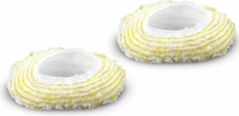 Kärcher - Grote Ronde Borstel - Doekenset - 2 Microvezelhoezen