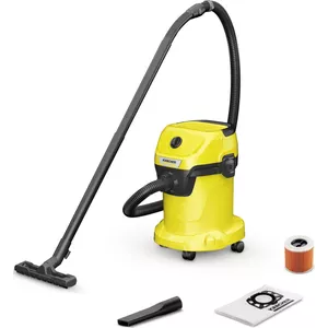 Vacmaster VQ1220SC nat- en droogzuiger, industriële stofzuiger, met bladfunctie, droog- en natstofzuiger zonder zak, 1250 W, 20 L | Stofzuigers