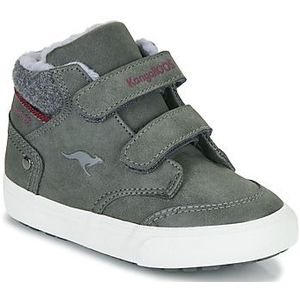 KangaROOS Kavu Primo V Sneakers voor kinderen, uniseks, Steel Grey Rouge, 26 EU