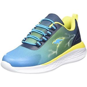 KangaROOS Uniseks Kq-Light sneakers, Sky Neon Geel, 35 EU