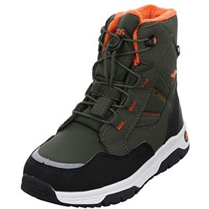 KangaROOS Unisex K-mj North RTX laarzen voor kinderen, Militaire Green Flame, 34 EU