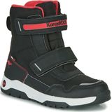 KangaROOS K-mj Sharp V RTX Trekking- en wandelschoenen voor kinderen, uniseks, Jet Black Fiery Red, 39 EU