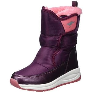 KangaROOS Meisje K-pe Belle RTX laarzen, dark berry dusty rose, 32 EU