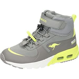 KangaROOS Unisex Kx-Hydro sneakers voor kinderen, Ultimate Grey Limetta, 26 EU