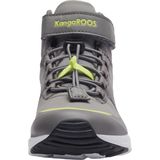 KangaROOS - KX-Hydro High-Top Unisex Sneaker - Grijs/Limoen - Waterdicht