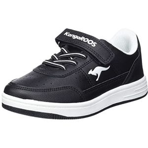 KangaROOS K-cp Gate Ev Sneakers voor kinderen, uniseks, Jet Black White, 28 EU