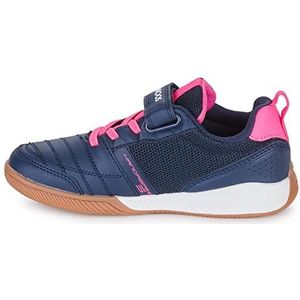 KangaROOS Uniseks K5-Flow Ev sneakers voor kinderen, Dk Navy Daisy Pink, 26 EU