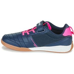 KangaROOS Unisex K5-Flow Ev Sneakers, Dark Navy Daisy Pink