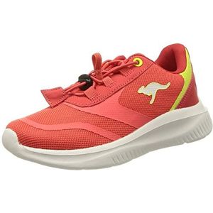 KangaROOS K-ft Push Sneakers voor kinderen, uniseks, Fiery Red Limetta, 28 EU