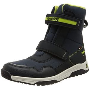 KangaROOS K-MJ Sharp V RTX, High Rise wandelschoenen voor kinderen, dark navy lime, 25 EU